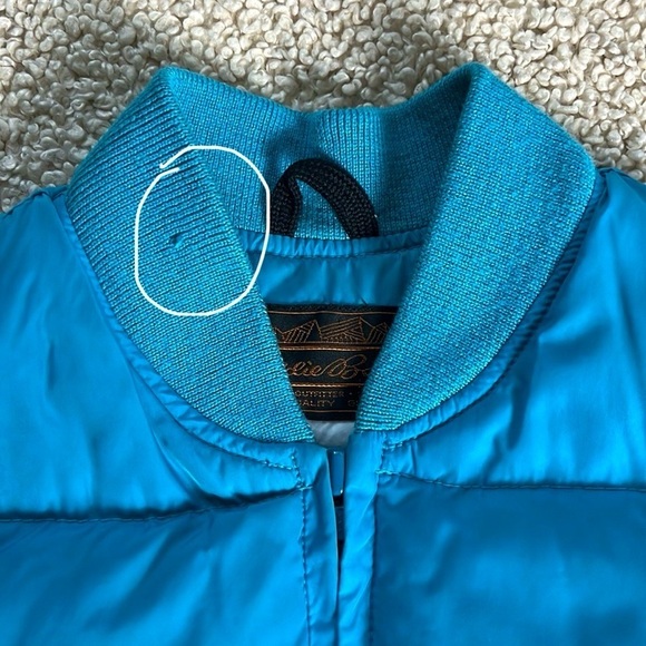 EDDIE BAUER 90s Vintage Goose Down Puffer Vest Size Medium - Picture 10 of 12